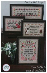 Stickvorlage Lindy Stitches - Let Me Not Forget (Ausverkauf)