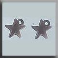 Mill Hill Glass Treasures 12046 - Very Small Domed Star Matte Rosa