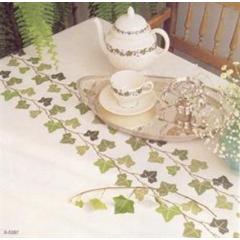 Tischdecke Efeu - Zählmusterstickpackung Haandarbejdets Fremme