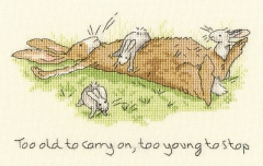 Bothy Threads Anita Jeram - Too young to stop