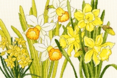 Bothy Threads - Daffodil Blooms 36 x 24 cm
