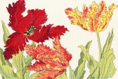 Stickpackung Bothy Threads - Tulip Blooms 36 x 24 cm