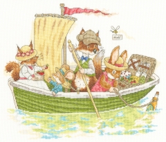 Bothy Threads - Ahoy There! 34 x 29 cm