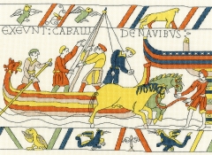 Bothy Threads - Bayeux Tapestry The Norman’s Landing 37 x 26 cm