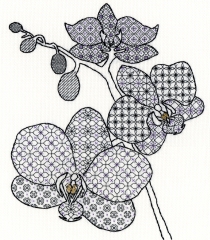 Bothy Threads Blackwork - Orchid