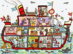 Bothy Threads - Cut Thru´ Cruise Ship 35 x 26 cm