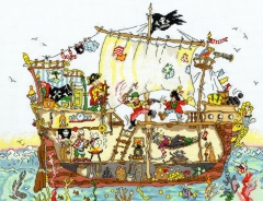 Bothy Threads - Cut Thru´ Pirate Ship