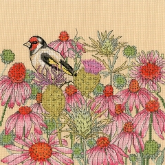 Bothy Threads - Daisy Garden 26 x 26 cm