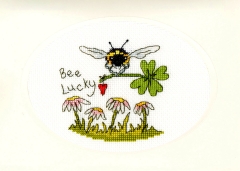 Stickpackung Bothy Threads - Greeting Card Bee Lucky