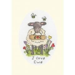 Bothy Threads Eleanor Teasdale - I Love Ewe