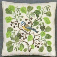 Haandarbejdets Fremme - Kissen Blaumeise