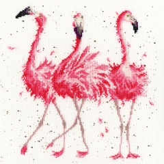 Stickpackung Bothy Threads - Pink Ladies 26 x 26 cm