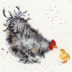 Stickpackung Bothy Threads - Mother Hen 26 x 26 cm