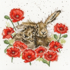 Bothy Threads Stickpackung - Love Is In The Hare