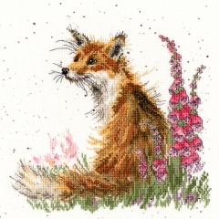 Bothy Threads Stickpackung - Amongst the Foxgloves 26x26 cm