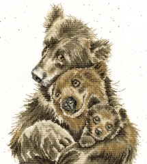 Bothy Threads - Bear Hugs 26x29 cm