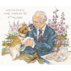 Bothy Threads - His Majesty The King 29x24 cm