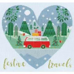 Stickpackung Bothy Threads - Festive Travels 32 x 30 cm