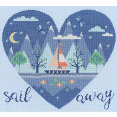 Bothy Threads Stickpackung - Sail Away