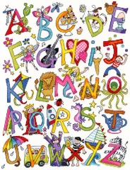 Bothy Threads Julia Rigby - Alphabet Fun