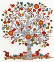 Stickpackung Bothy Threads - Love Autumn 23 x 26 cm