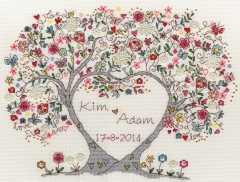 Bothy Threads - Love Blossoms 34 x 26 cm