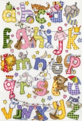 Bothy Threads Kate Garrett - My first Alphabet