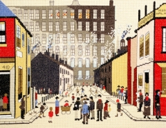 Bothy Threads LS Lowry - Street Scene