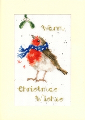 Bothy Threads Stickpackung - Christmas Card - Warm Wishes
