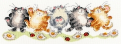 Bothy Threads Margaret Sherry - The Cat Can