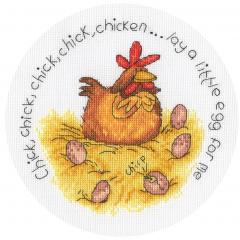 Bothy Threads Margaret Sherry - Lay A Little Egg