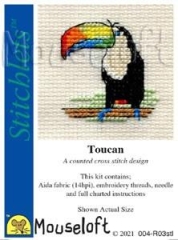 Stickpackung Mouseloft - Toucan