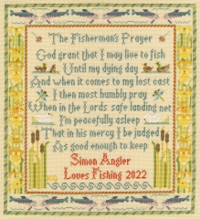 Bothy Threads - The Fishermans Prayer 27 x 30 cm