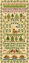 Bothy Threads Moira Blackburn - Green Tee