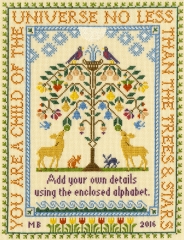Bothy Threads Moira Blackburn - Tree of Life