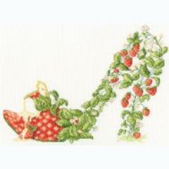 Bothy Threads Sally King - Strawberries And Cream