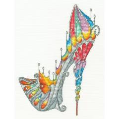 Bothy Threads Sally King - Stained Glass Slipper