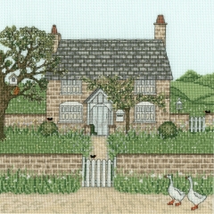Stickpackung Bothy Threads - Gardener’s Cottage 25 x 25 cm