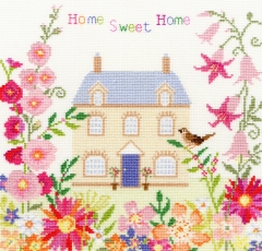 Stickpackung Bothy Threads - Home Sweet Home 26 x 25 cm