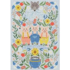 Bothy Threads Vesna Skornsek - Three Little Pigs