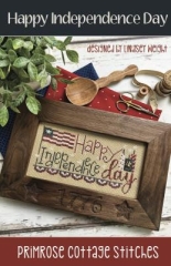 Stickvorlage Primrose Cottage Stitches - Happy Independence Day