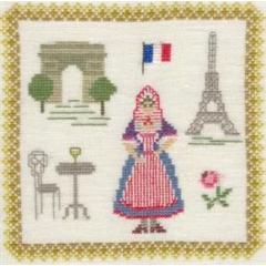 Frankreich - Haandarbejdets Fremme Stickpackung