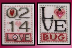 Stickvorlage Hinzeit - Love Bug