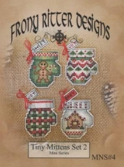 Stickvorlage Frony Ritter Designs - Tiny Mittens 2
