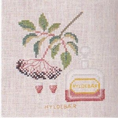 Fremme Stickpackung - Holunderbeeren 15x15 cm