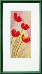 Fremme Stickpackung - Tulpen 14x33,5 cm