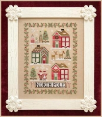 Stickvorlage Country Cottage Needleworks - Greetings From The North Pole