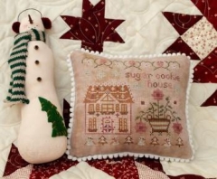Stickvorlage Pansy Patch Quilts & Stitchery - Sugar Cookie House