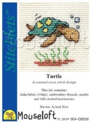 Stickpackung Mouseloft - Turtle Ø 6,4 cm