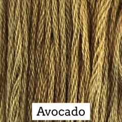 Classic Colorworks Stickgarn - Avocado